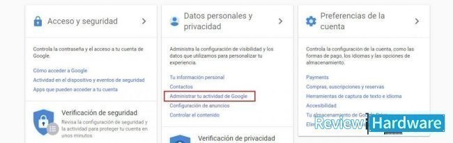 detener recomendaciones de youtube