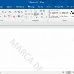 Como agregar marcas de agua en microsoft word