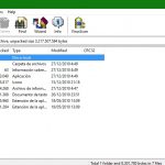 archivo iso abierto con winrar