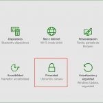 Configuraciones de privacidad