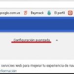 configuración avanzada