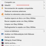 selecciona ultraiso para montar archivo iso