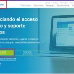 pagina de teamviewer