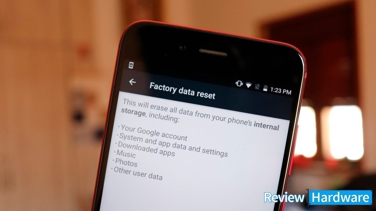 Qué tener en cuenta al hacer un reset de fábrica en android