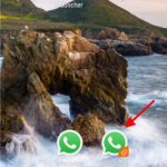 dos cuentas de whatsapp icono doble