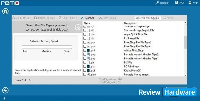 recupera archivos por formato